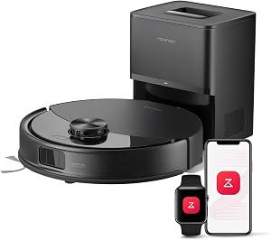 roborock Q10 S5+ Robot Vacuum and Mop, 10,000Pa Suction, Upgraded from Q8 max+, 70 Days Se