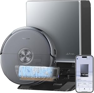 NARWAL Flow 2 Robot Vacuum and Mop Combo, 31,000Pa Suction, FlowWash Self-Cleaning Mop, AI