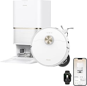 DREAME L60 Ultra FE Robot Vacuum and Mop, Auto-Empty and 100℃ Self-Cleaning Mop, 30,000Pa 