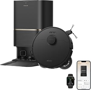 DREAME L60 Ultra FE Robot Vacuum and Mop, Auto-Empty and 100℃ Self-Cleaning Mop, 30,000Pa 