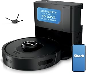 Shark AV2501S AI Ultra Robot Vacuum, with Matrix Clean, Home Mapping, 30-Day Capacity HEPA