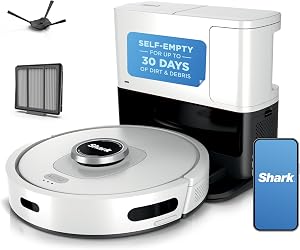 Shark Matrix Clean | Robot Vacuum Cleaner with Powerful Suction for Pet Hair, Rugs, Carpet