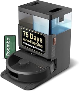 iRobot Roomba Plus 505 Combo Robot Vacuum & Mop with AutoWash Dock - Extending Spinnin