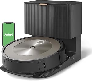 iRobot Roomba j9+ Self-Emptying Robot Vacuum – Powerful Suction, Identifies and Avoids Obs