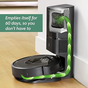 iRobot Roomba i7+ (7550) Robot Vacuum with Automatic Dirt Disposal- Empties Itself, Wi-Fi 