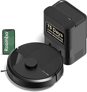 iRobot Roomba 105 Vac Robot Vacuum with AutoEmpty Dock - Self-Empties for 75 Days, Easy to